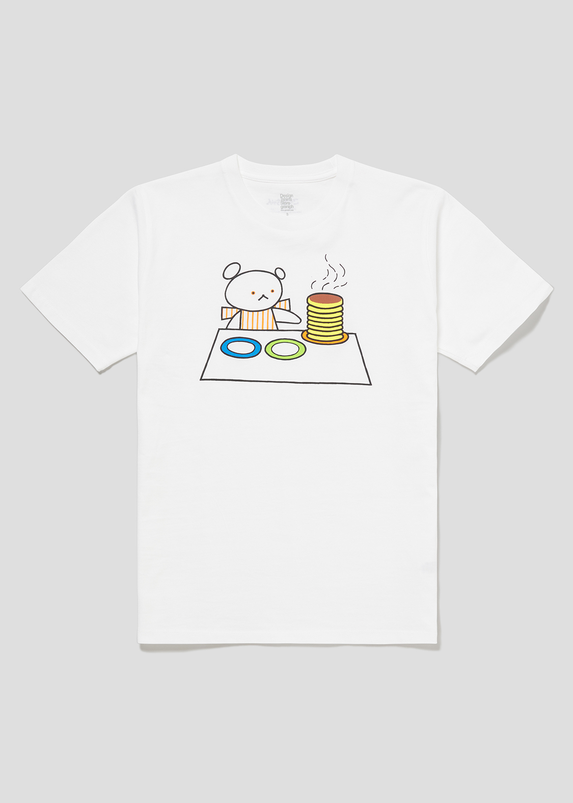 「こぐまちゃんえほん×グラニフ」Tシャツ「ほっとけーき」