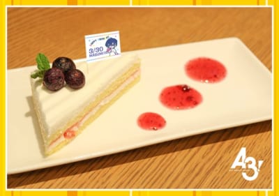 「A3!」×TOWER RECORDS CAFE　碓氷真澄 バースデースイーツ