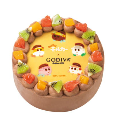 「モルカー×GODIVA」クリスマスケーキ