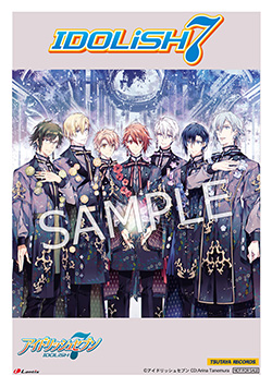 「アイドリッシュセブン」音楽CD「IDOLiSH7 2nd Album “Opus”」TSUTAYA RECORDS：L判ブロマイド