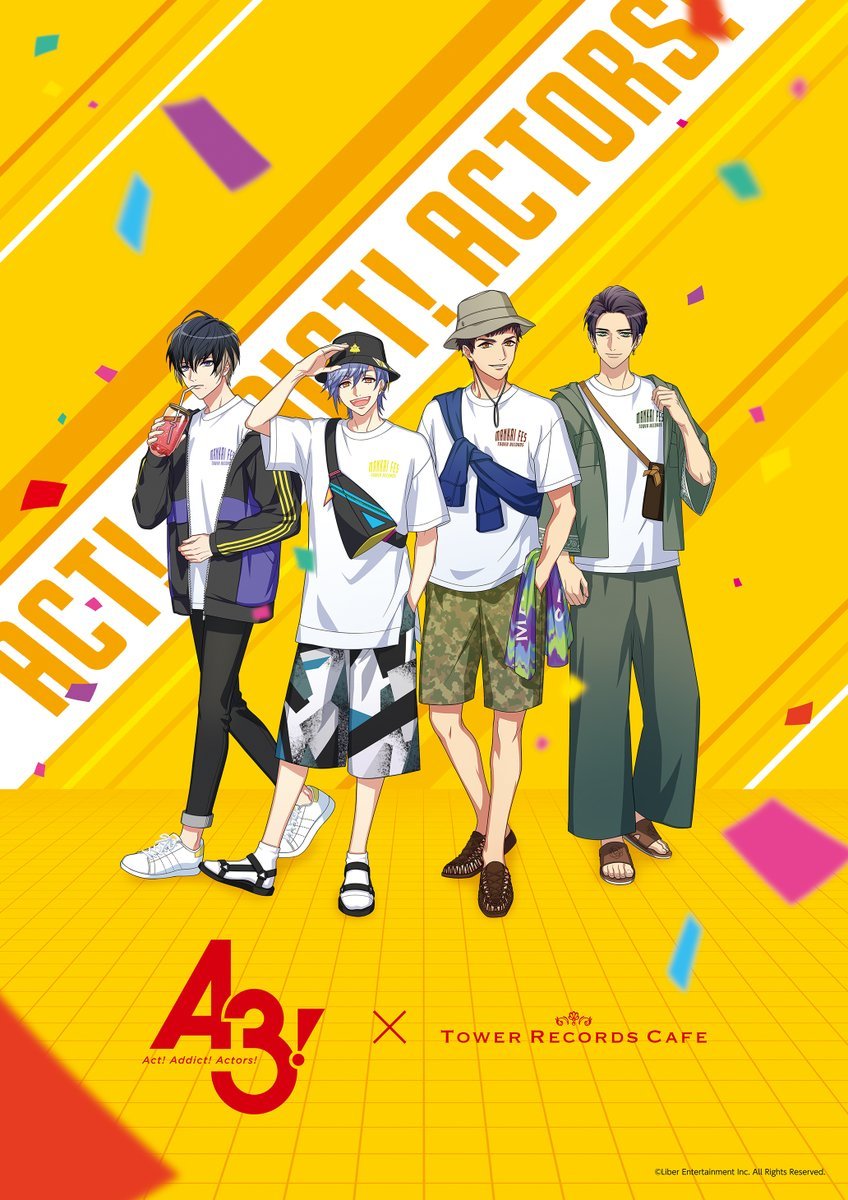 「A3!」×TOWER RECORDS CAFE