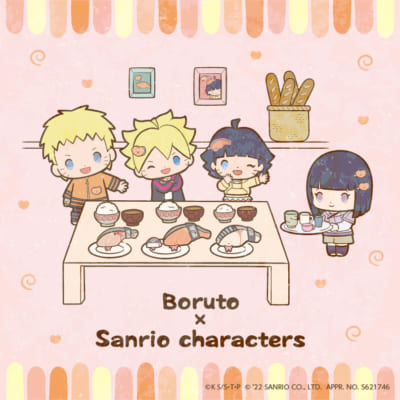 「NARUTO＆BORUTO×サンリオ」コラボイラスト：