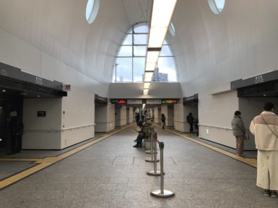 聖地巡礼「田中くんはいつもけだるげ」新白島駅（アストラムライン）駅構内