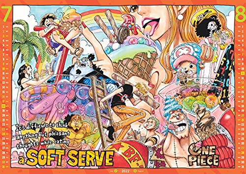 『ONE PIECE』 コミックカレンダー (特製スケジュール帳付き) 2022