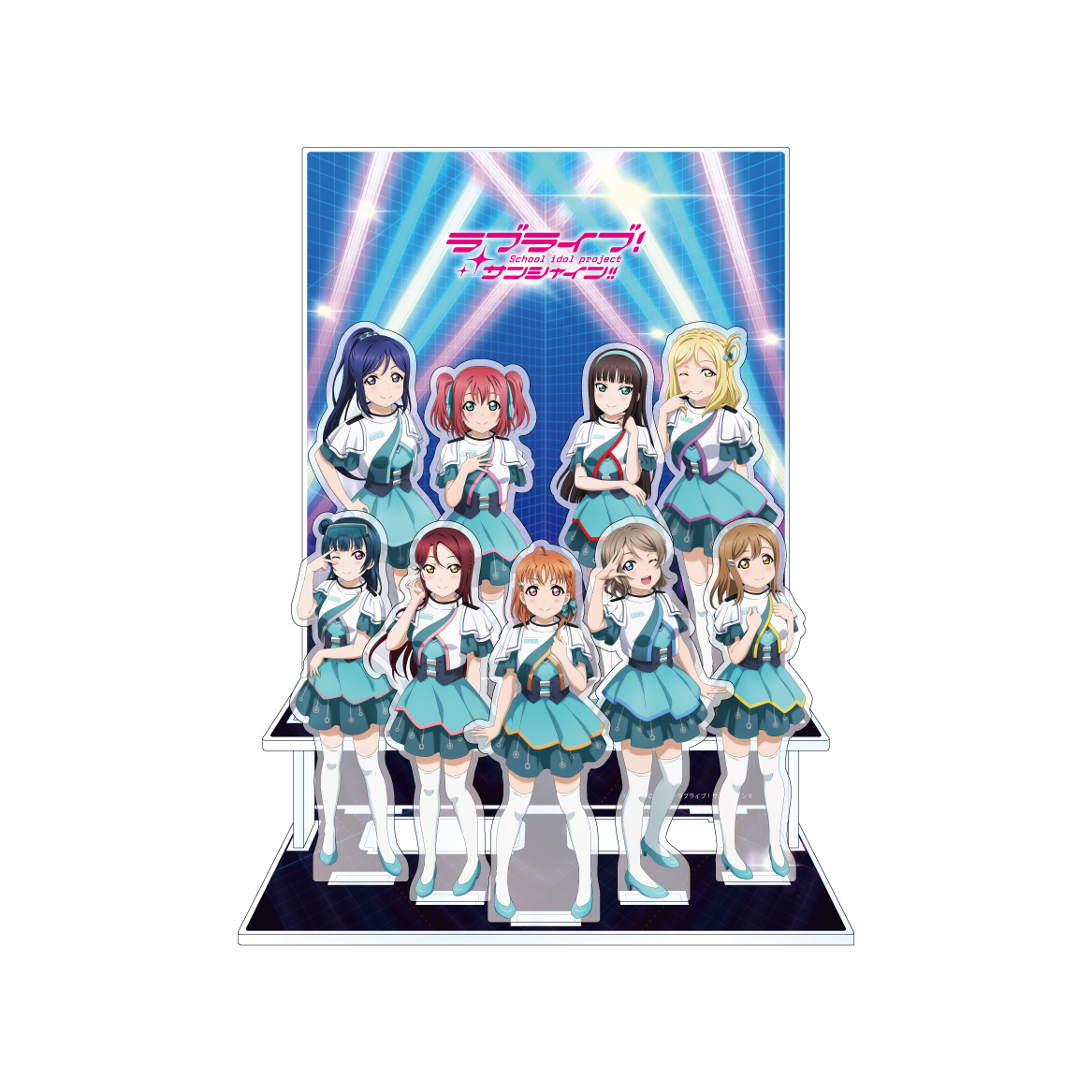 ラブライブ！サンシャイン!! Aqours アクリルフィギュア サイバーセキュリティ Ver.