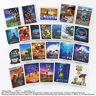 「PIXAR! PIXAR! PIXAR!」ポストカード 全23種