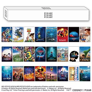 「PIXAR! PIXAR! PIXAR!」ブラインドポスター（A3サイズ）全24種 ￥880円(税込)