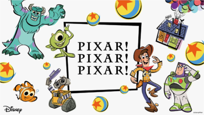 「PIXAR! PIXAR! PIXAR!」メインビジュアル