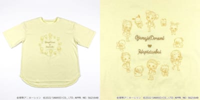 「おジャ魔女どれみ」×「はぴだんぶい（サンリオ）」チュニックＴシャツ