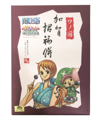 「ワンピース ワノ国物産展」幸栄堂　加賀招福餅（あんころ餅）12個入り