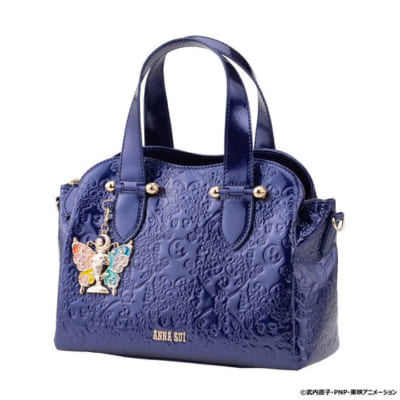 「セーラームーン×ANNA SUI」2WAYハンドバッグ(ネイビー／ホワイト)