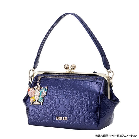 「セーラームーン×ANNA SUI」2WAY ショルダーバッグ(ネイビー／ホワイト)