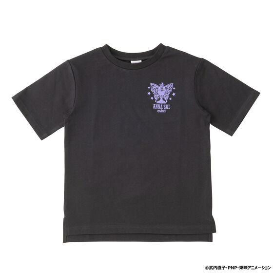 「セーラームーン×ANNA SUI」mini Tシャツ(ブラック／パープル)