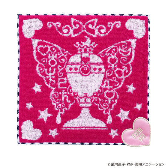 「セーラームーン×ANNA SUI」ミニタオルハンカチ(ピンク／パープル／ブラック)