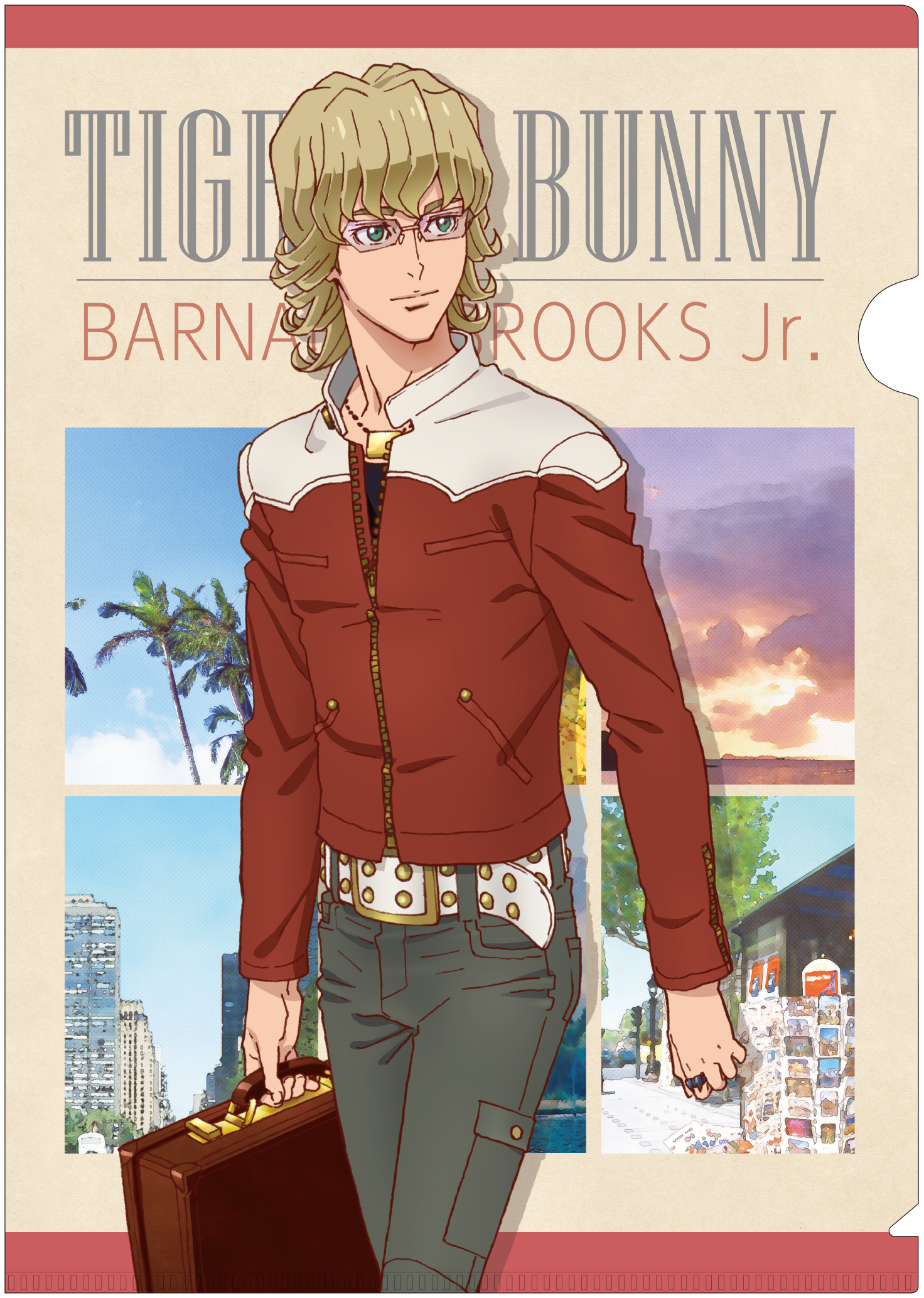 「TIGER & BUNNY×PARCO Travel Market」クリアファイル2枚セット