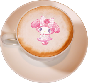 「My Melody Cafe in Akihabara」カフェモカ