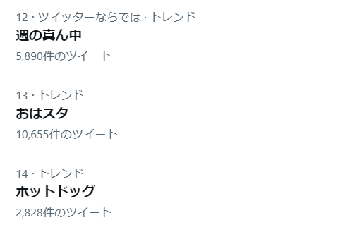 「おはスタ」Twitterトレンド入り