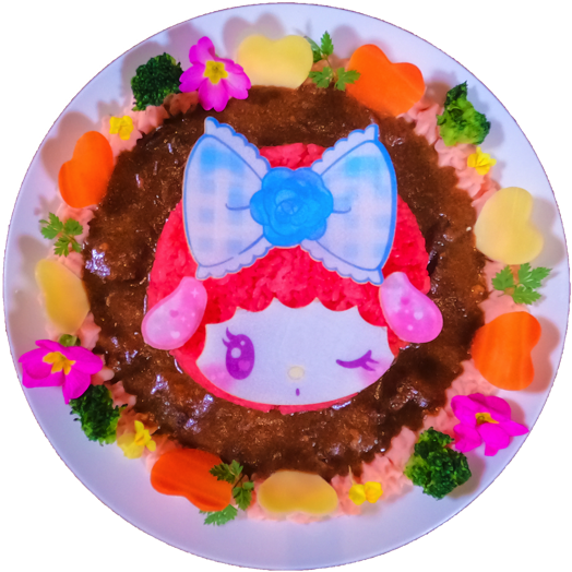 「My Melody Cafe in Akihabara」ピアノちゃんハヤシライス