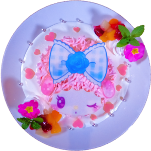 「My Melody Cafe in Akihabara」ピアノちゃんパンケーキ