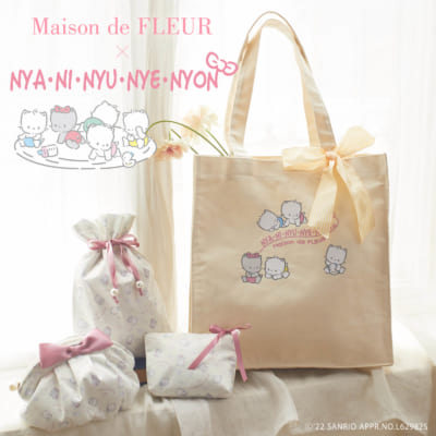 「サンリオ ニャニィニュニェニョン×Maison de FLEUR」