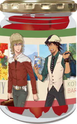 「TIGER & BUNNY×PARCO Travel Market」瓶入りいちごポップコーン