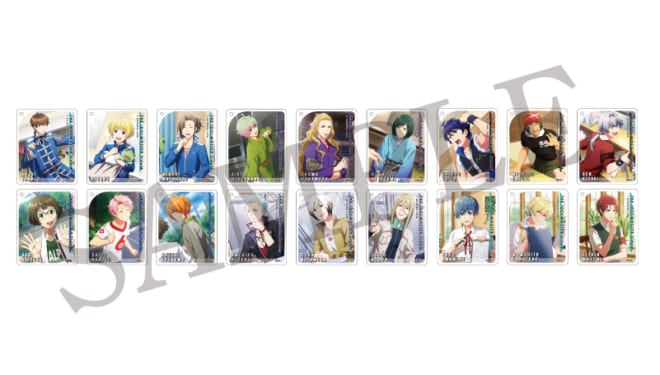 「アイドルマスターSideM×アニメイトカフェ」CoLotta トレーディングアクリルプレートキーホルダー Mフェス2022 ver.