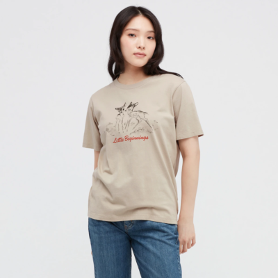 ディズニー・メモリーズ UT グラフィックTシャツ（半袖・レギュラーフィット）／カラー:31 BEIGE