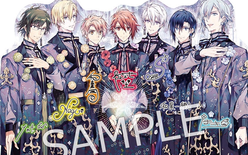 「アイナナ」IDOLiSH7の特大パネルが全国アニメイトを巡回！「爆イケ散らかしてる」