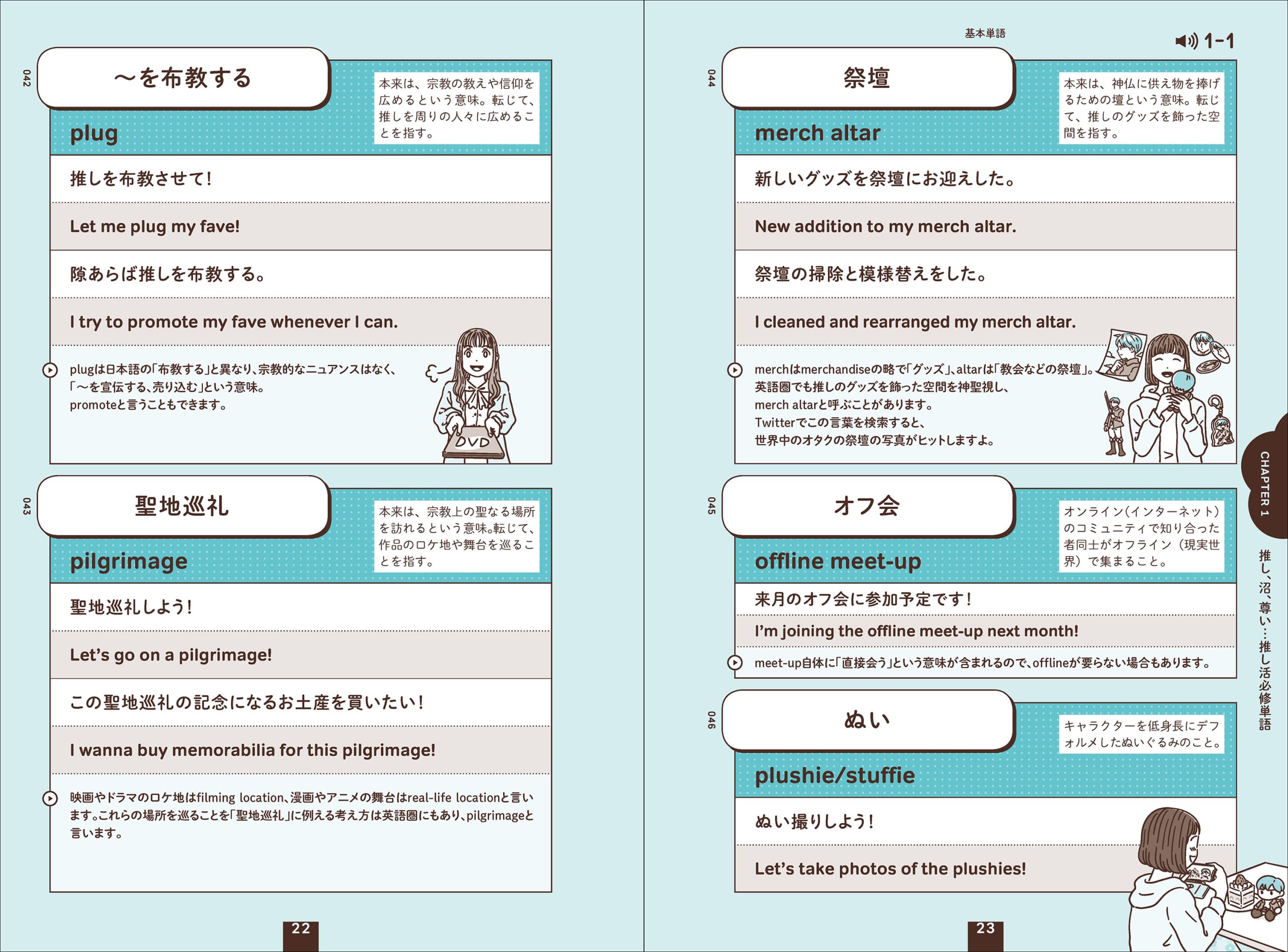 「世界が広がる 推し活英語」いろいろなジャンルで使える①