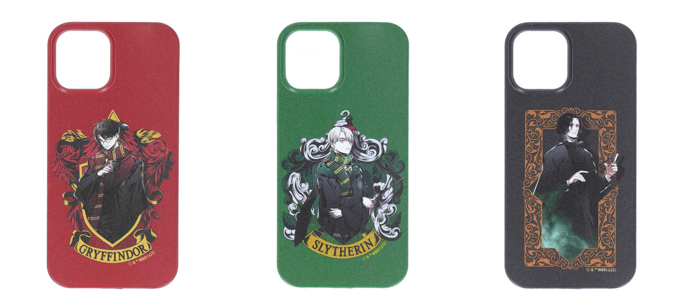 HP Gryffindor/Slytherinシリーズ iPhone12/12Proケース ハリー・ポッター/ドラコ・マルフォイ/セブルス・スネイプ