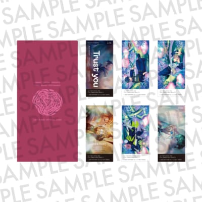 MANKAI公演「Last Planet」オフィシャルグッズ Last Planet OFFICIAL GOODS　チケットケース&チケット風カードセット　A／春組