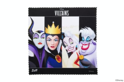 Disney Collection created by Zoff “Villains” （ディズニー コレクション クリエイテッド バイ ゾフ 「ヴィランズ」メガネ拭き