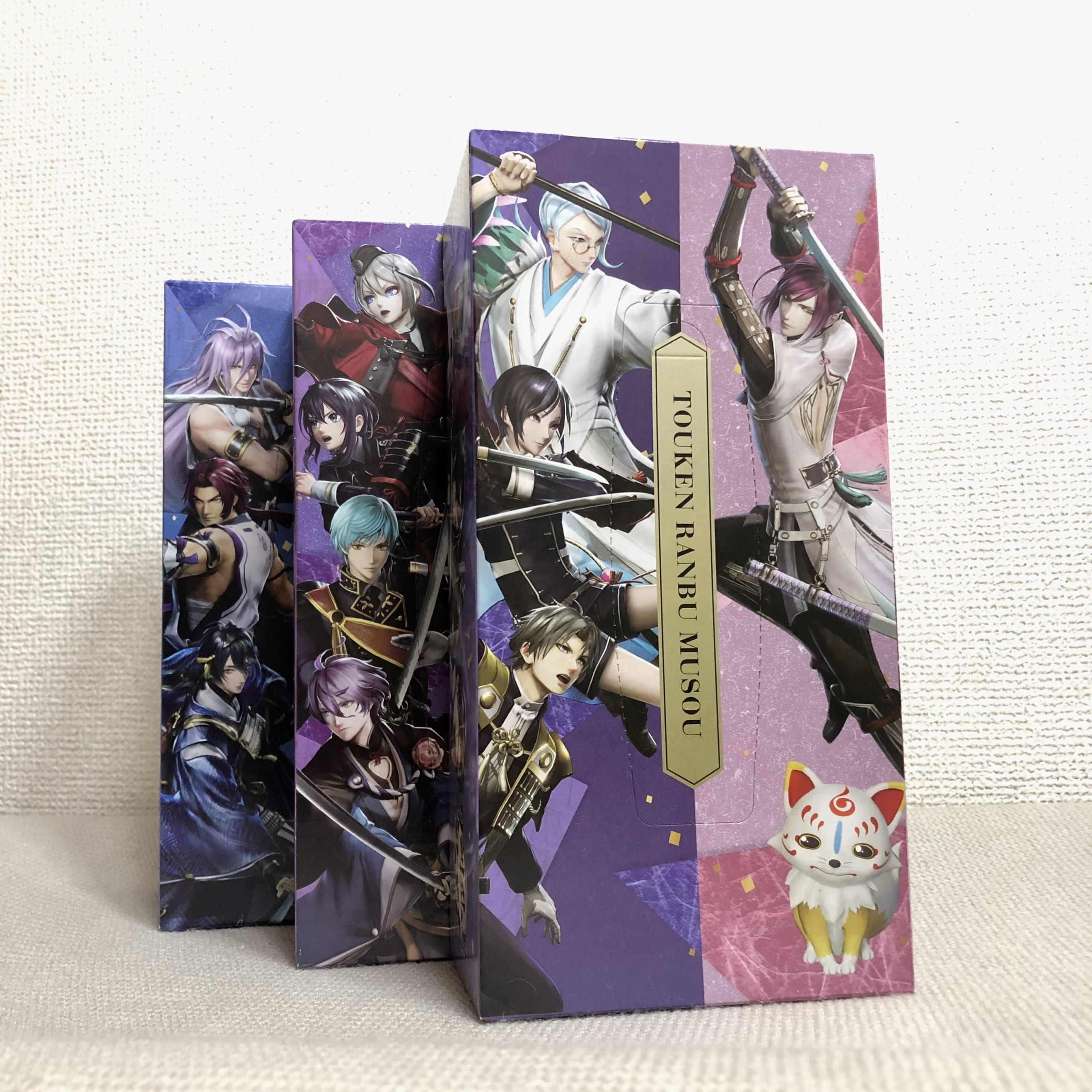 「刀剣乱舞無双×ドンキ」保湿ティッシュ購入レポート：開封画像⑭