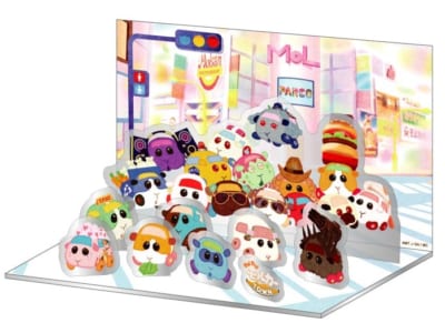 「PUI PUI モルカーTOWN」ポップアップショップ展覧会記念商品：ジオラマアクリルスタンド　