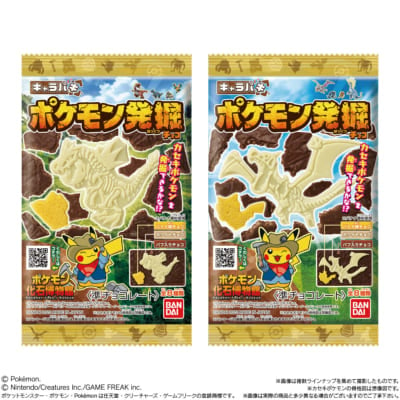 「キャラパキ ポケモン発掘チョコ」パッケージ