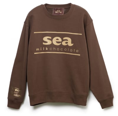 「meiji milkchocolate COLLECTION in LAFORET」WIND AND SEA　 Crew Neck Sweat