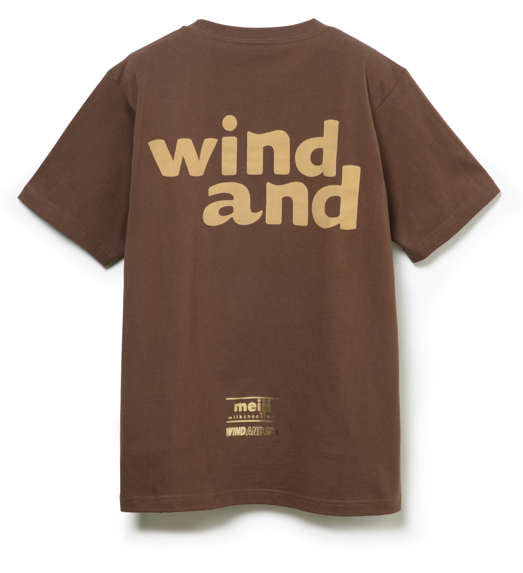 「meiji milkchocolate COLLECTION in LAFORET」WIND AND SEA　S/S T-shirt