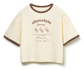 「meiji milkchocolate COLLECTION in LAFORET」OLIVE des OLIVE　olive×明治ミルクチョ コレート とろけるミルクチョコ Tシャツ