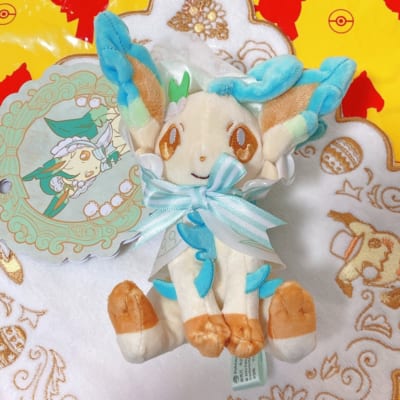 「ポケモンPokémon Photogénique Easter」マスコット：リーフィア　ごろん