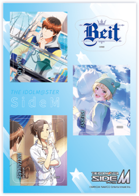 「アイドルマスターSideM」×「ローソン」ステッカー　Beit