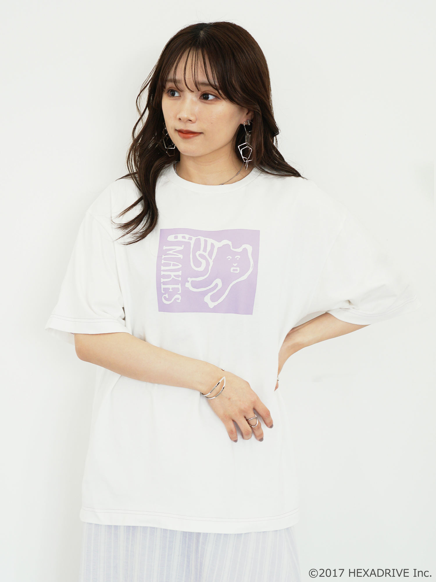 MakeSプリントTシャツ