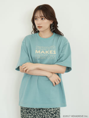 MakeSプリントTシャツ