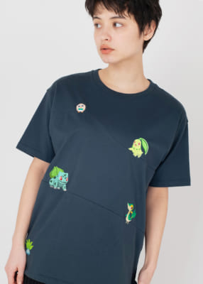 「ポケモン×グラニフ」Tシャツ「くさタイプ」