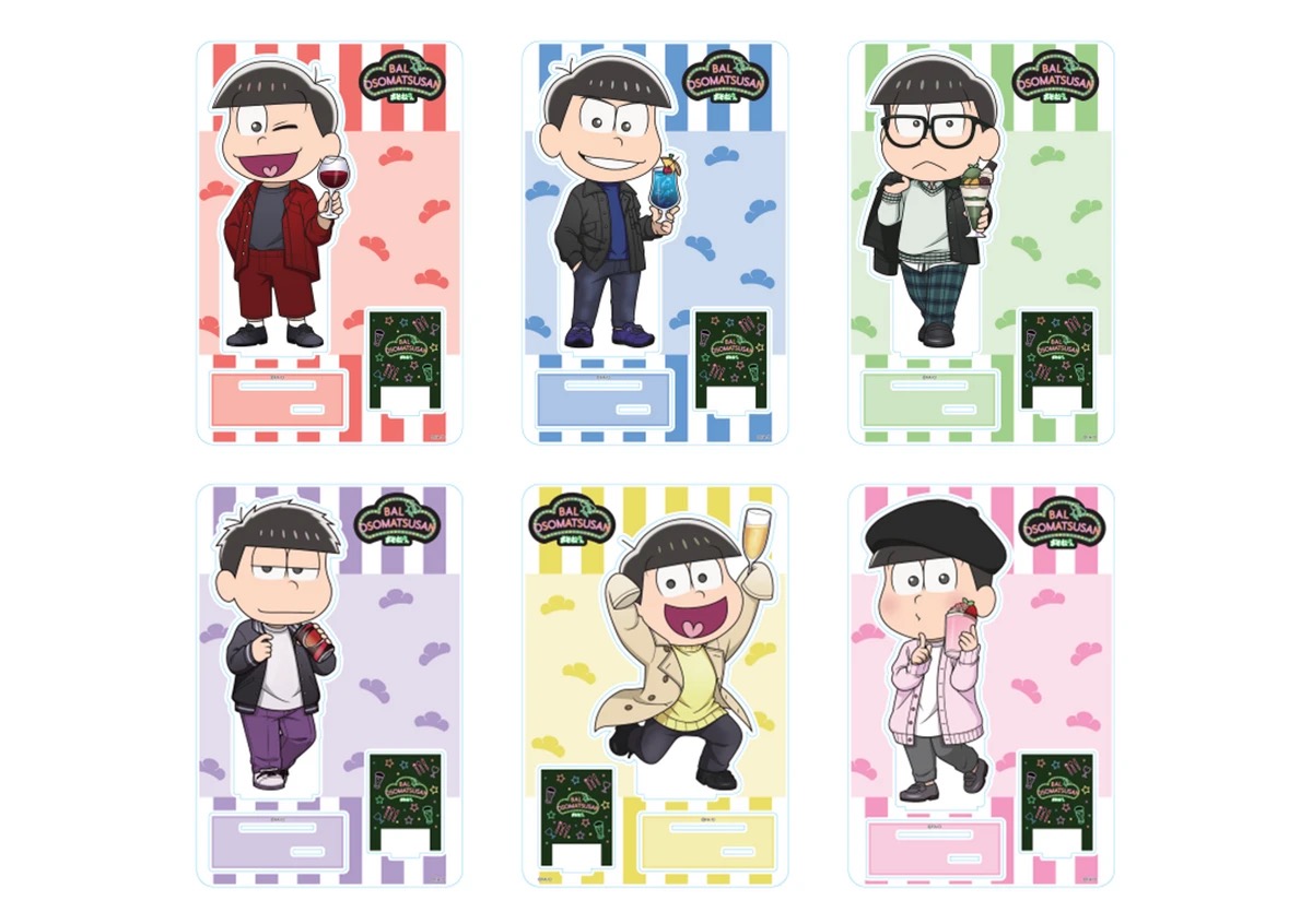 「BAL OSOMATSUSAN（バルおそ松さん）」ビッグアクリルスタンド