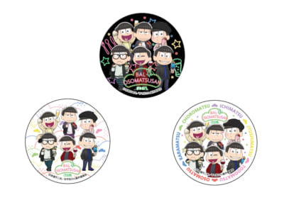 「BAL OSOMATSUSAN（バルおそ松さん）」缶バッジ（76mm）