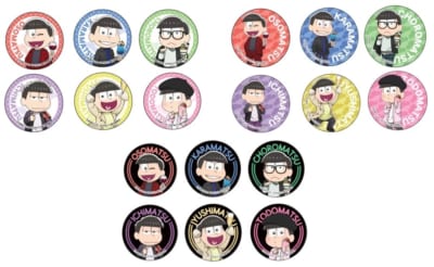 「BAL OSOMATSUSAN（バルおそ松さん）」缶バッジ（57mm）