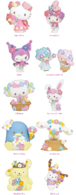 「Sanrio characters Flower 2022」フィギュア賞（全10種）