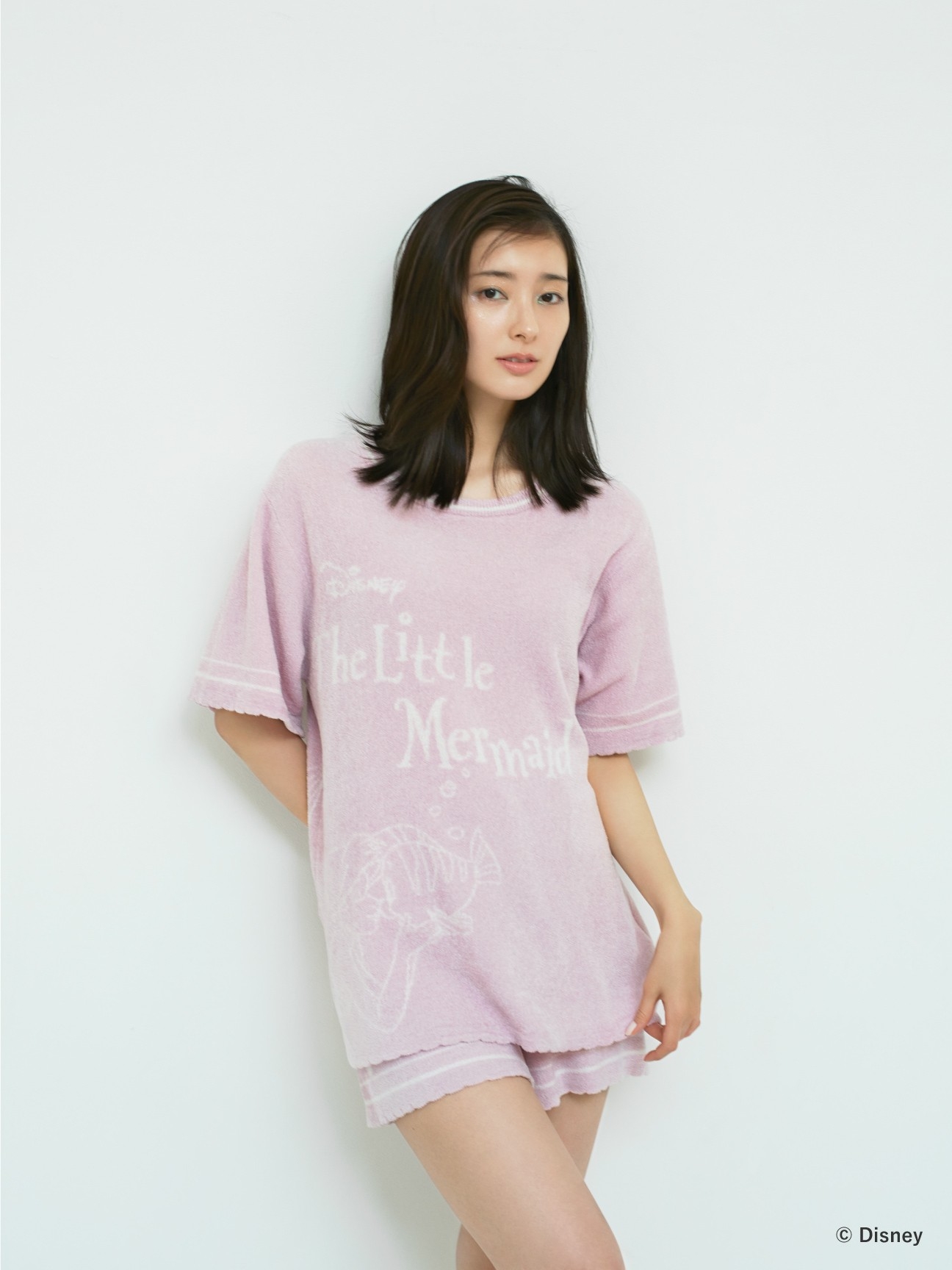 「SNIDEL HOME」The Little Mermaid Collection：ニットトップス・ショートパンツ