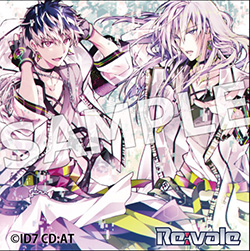 「アイドリッシュセブン（アイナナ）」Re:vale2ndアルバム「Re:flect In」タワーレコード：40mmスクエア缶バッジ