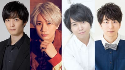 声優・梅原裕一郎さん、江口拓也さん、斉藤壮馬さん、西山宏太朗さん